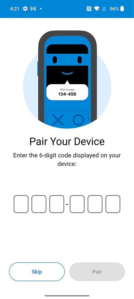Pair device