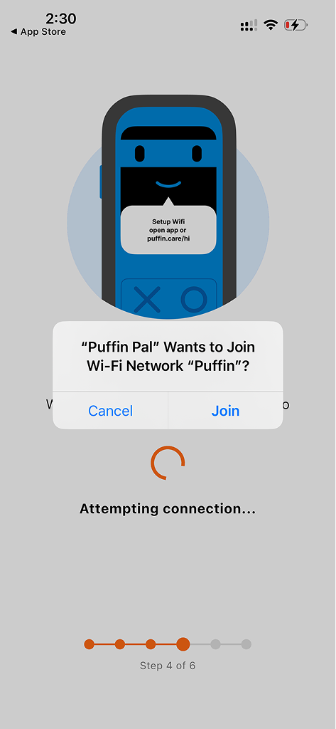 WiFi step 3