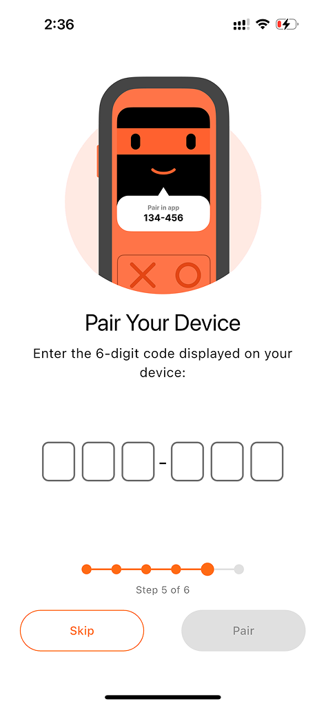 Pair device