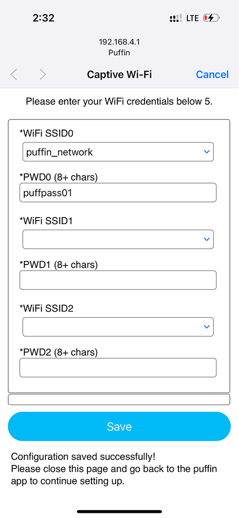 Captive portal