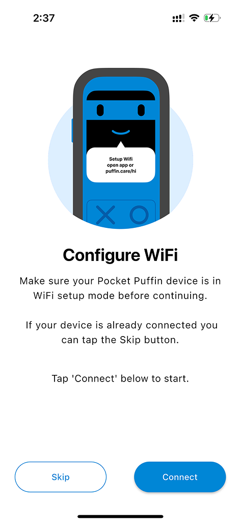 Setup WiFi