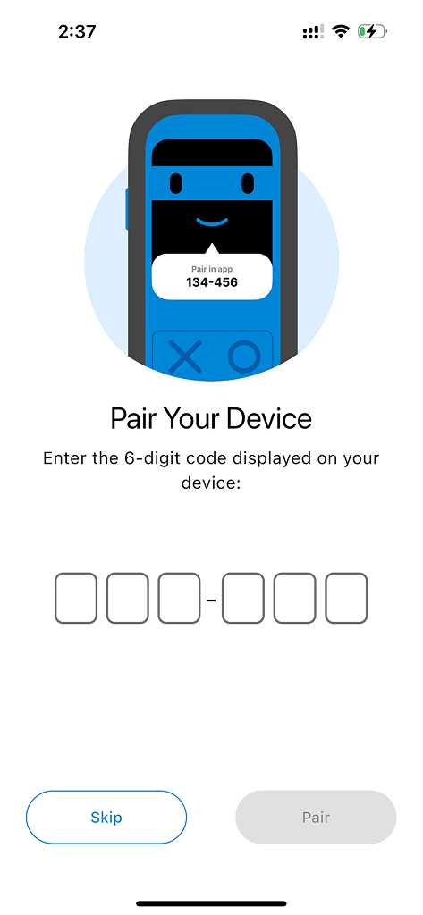 Pair device